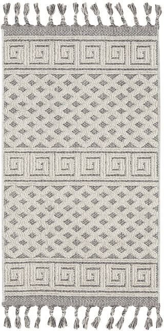 Nourison Elwood ELW05 Ivory/Slate Area Rug main image