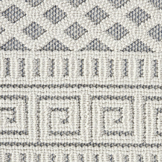 Nourison Elwood ELW05 Ivory/Slate Area Rug Swatch Image