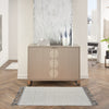 Nourison Elwood ELW06 Grey/Ivory Area Rug Corner Image