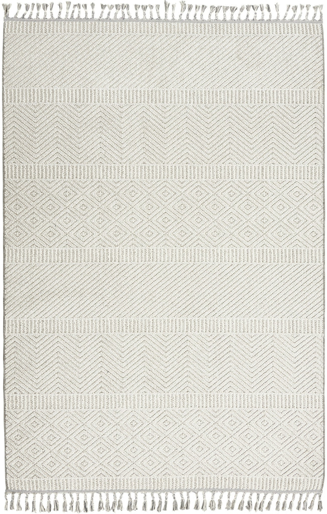 Nourison Elwood ELW06 Grey/Ivory Area Rug main image