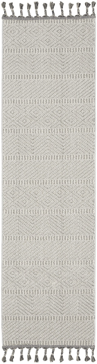 Nourison Elwood ELW06 Grey/Ivory Area Rug Main Image