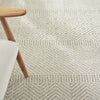 Nourison Elwood ELW06 Ivory Area Rug Corner Image