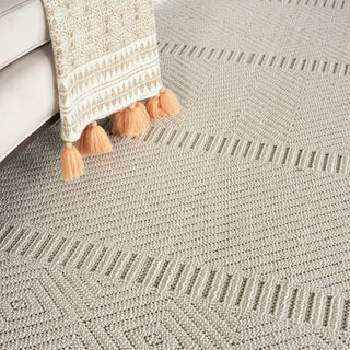 Nourison Elwood ELW06 Ivory Area Rug Corner Image