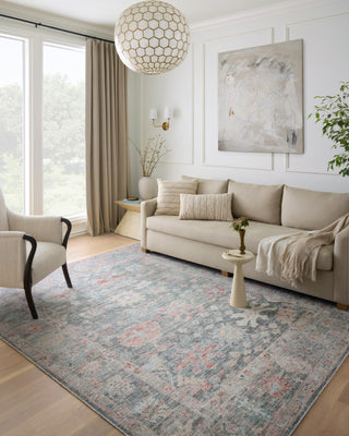 Loloi Elysium ELY-02 Graphite/Multi Area Rug Lifestyle Image Feature