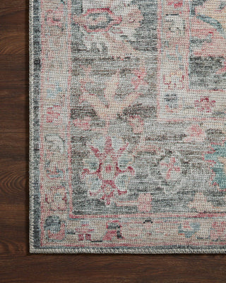 Loloi Elysium ELY-02 Graphite/Multi Area Rug Corner Image