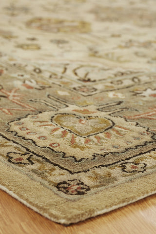 Kalaty Empire EM-291 Beige/Brown Area Rug Corner Image