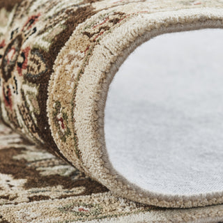 Kalaty Empire EM-292 Ivory/Brown Area Rug Alternative Image