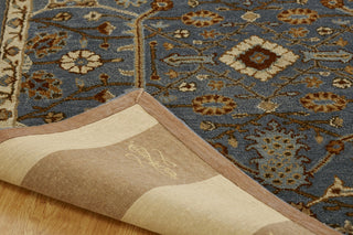 Kalaty Empire EM-297 Slate Blue Area Rug Closeup Image