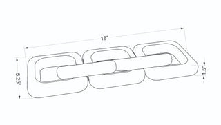Surya Sherman EMH-004 Metallic-Silver Line Drawing