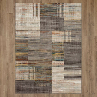 Karastan Soiree Emiliano Smokey Grey Area Rug