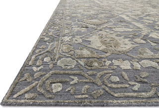 Loloi Emmett EMM-03 Charcoal/Stone Area Rug Corner Image