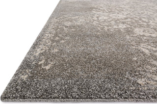 Loloi Emory EB-01 Charcoal / Ivory Area Rug Round Image