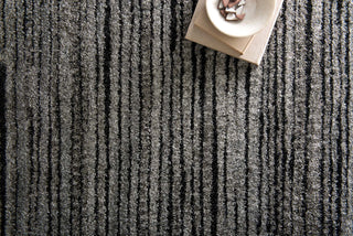 Loloi Emory EB-02 Grey / Black Area Rug Runner Image Feature