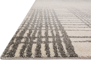 Loloi Emory EB-05 Ivory / Grey Area Rug Round Image