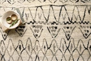 Loloi Emory EB-09 Heather Gray / Black Area Rug Lifestyle Image Feature
