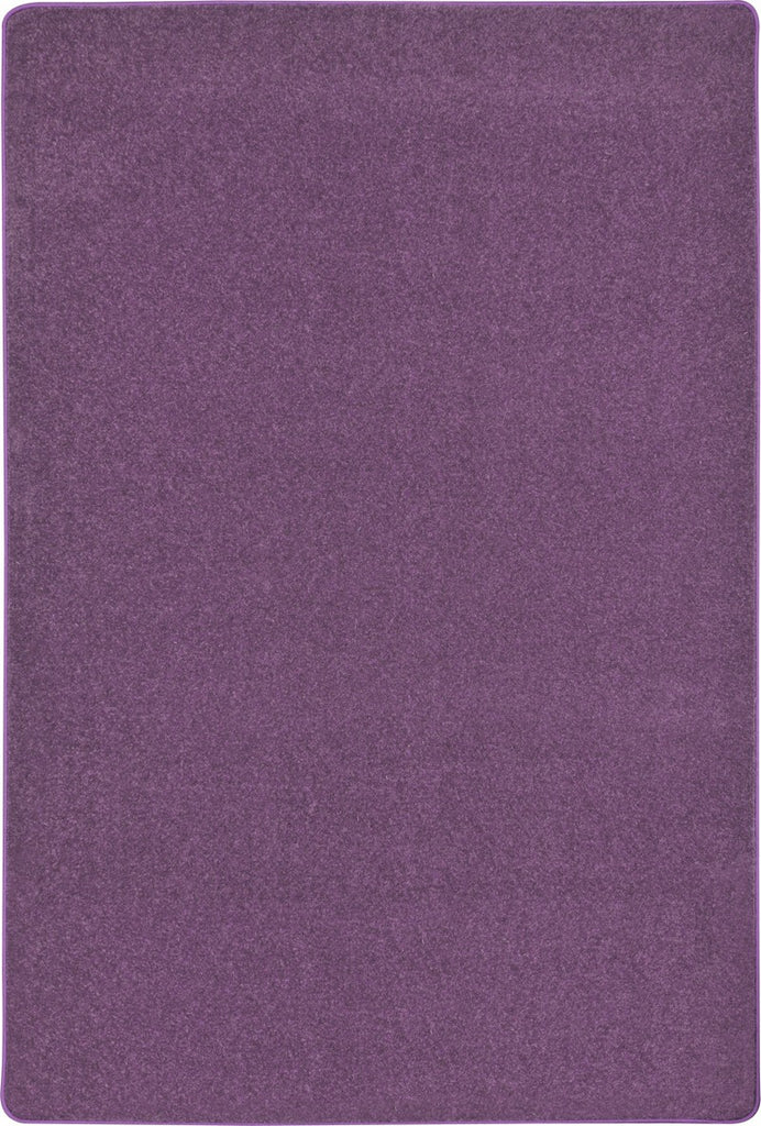 Joy Carpets Kid Essentials Endurance Purple Area Rug