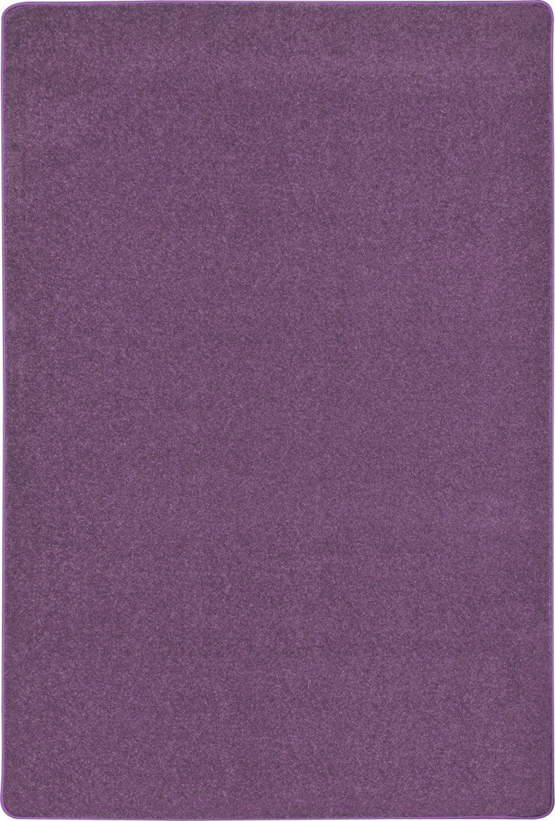 Joy Carpets Kid Essentials Endurance Purple Area Rug