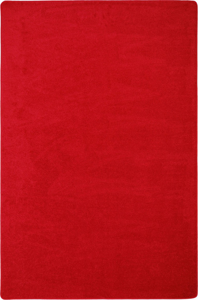 Joy Carpets Kid Essentials Endurance Red Area Rug