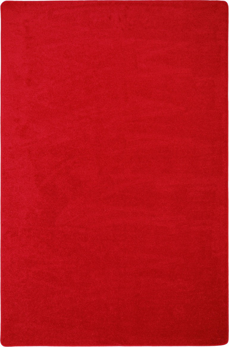 Joy Carpets Kid Essentials Endurance Red Area Rug