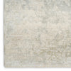 Nourison Enriched ENR01 Ivory Grey Area Rug Corner Image