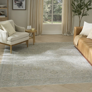 Nourison Enriched ENR02 Grey Area Rug Corner Image