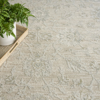 Nourison Enriched ENR03 Cream Area Rug Corner Image