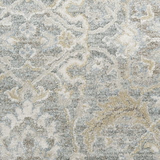 Nourison Enriched ENR04 Blue Silver Area Rug Corner Image