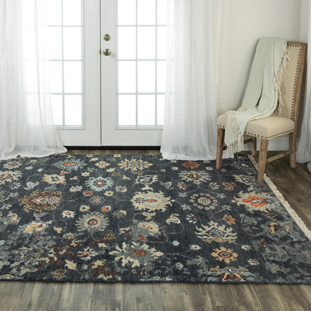 Rizzy Envision ENV962 Charcoal Area Rug Roomscene Image Feature