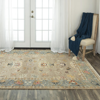 Rizzy Envision ENV963 Tan/Gray Area Rug Roomscene Image Feature