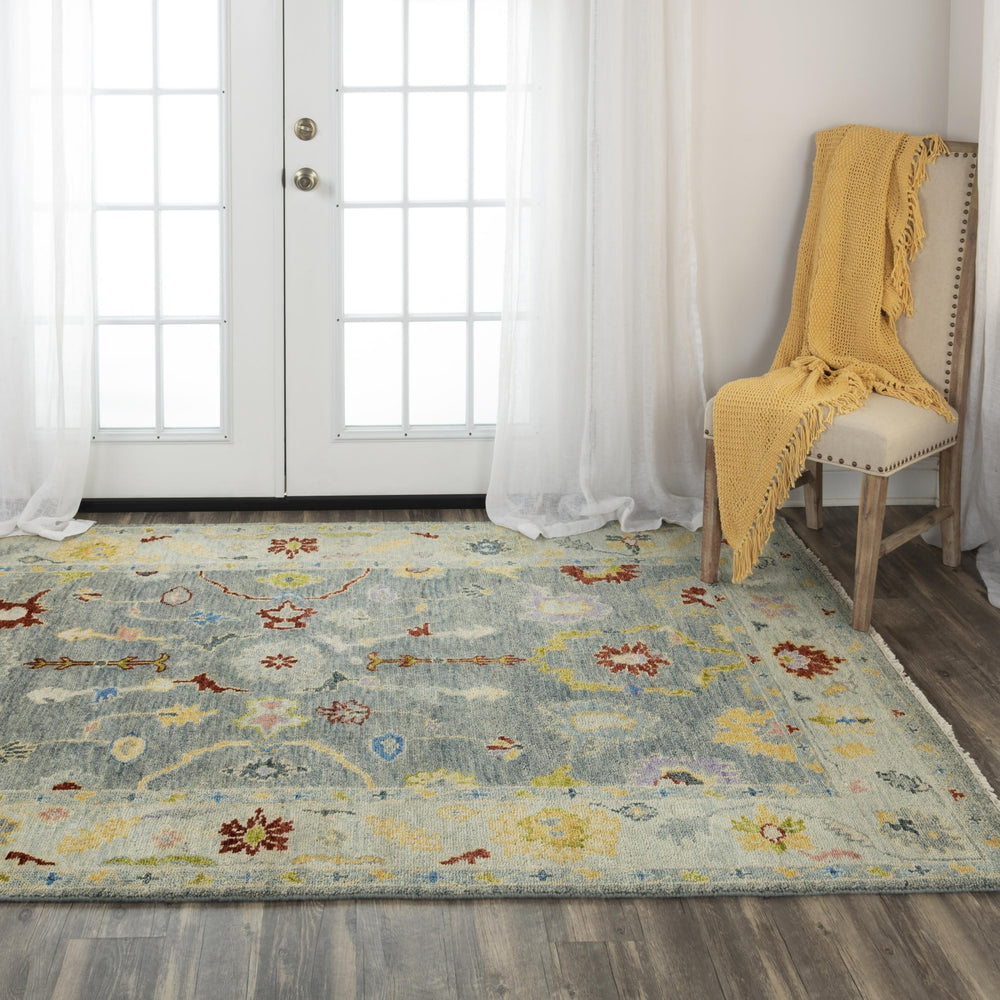 Rizzy Envision ENV997 Gray/Beige Area Rug Roomscene Image Feature