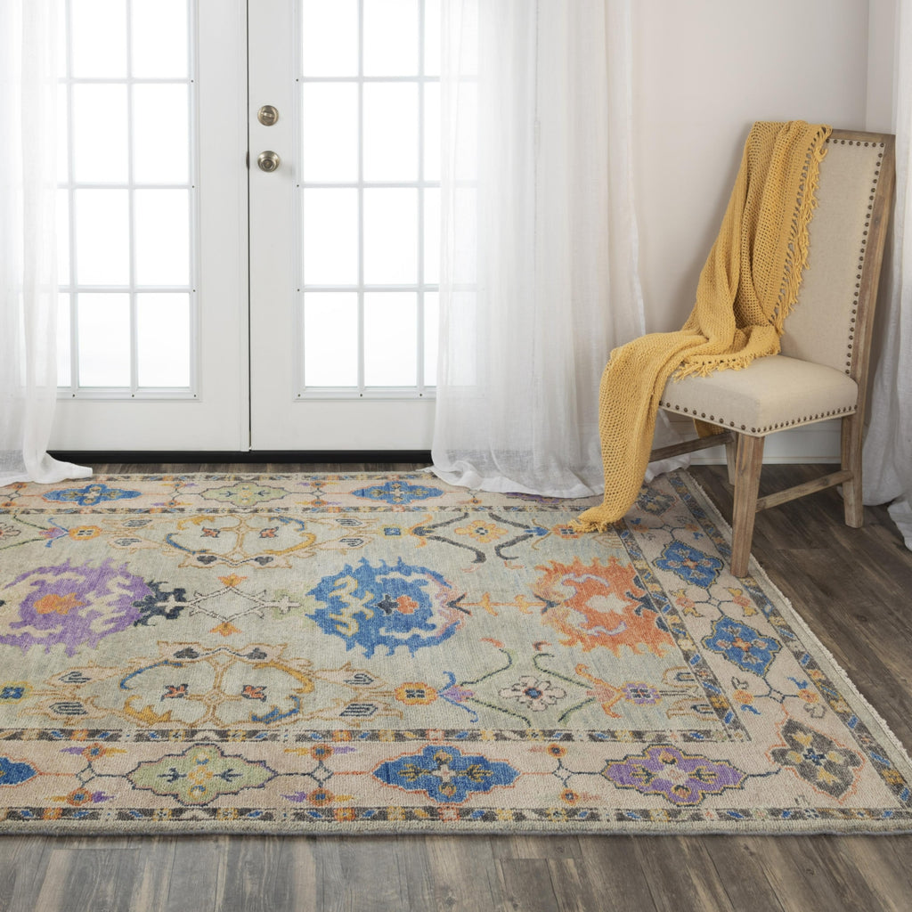 Rizzy Envision ENV999 Gray/Ivory Area Rug Roomscene Image Feature