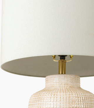 Surya Brie ERB-001 White Lamp Detail