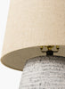 Surya Emerson ERS-001 Gray Lamp Detail