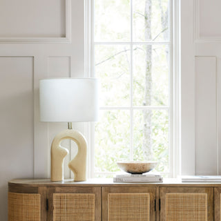 Surya Ellory ERY-001 Beige Lamp Style Shot Feature
