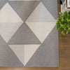 Colonial Mills Luxury Essence Dashed Grey Area Rug