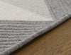 Colonial Mills Luxury Essence Dashed Grey Area Rug