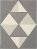 Colonial Mills Luxury Essence Dashed Grey Area Rug