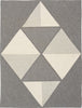 Colonial Mills Luxury Essence Dashed Grey Area Rug