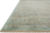 Loloi Essex EQ-01 Aqua/Sand Area Rug Corner Image