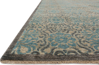 Loloi Essex EQ-02 Twill/Blue Area Rug Corner Image