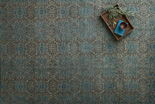 Loloi Essex EQ-02 Twill/Blue Area Rug Lifestyle Image Feature