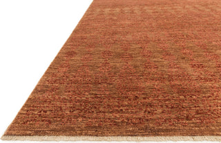 Loloi Essex EQ-03 Paprika Area Rug Corner Image