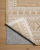 Loloi Easton ESN-01 Ivory / Wheat Area Rug Backing Image