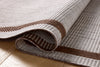 Loloi Easton ESN-02 Dove / Coffee Area Rug Pile Image