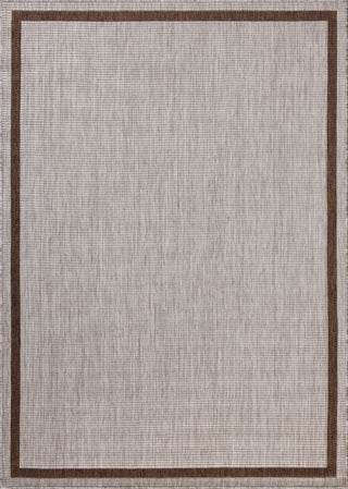 Loloi Easton ESN-02 Dove / Coffee Area Rug main image