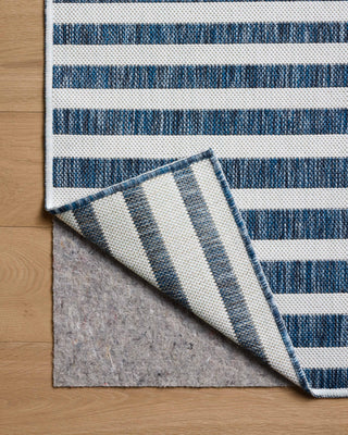 Loloi Easton ESN-03 Denim / Ivory Area Rug Backing Image