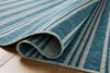 Loloi Easton ESN-04 Teal / Fog Area Rug Pile Image