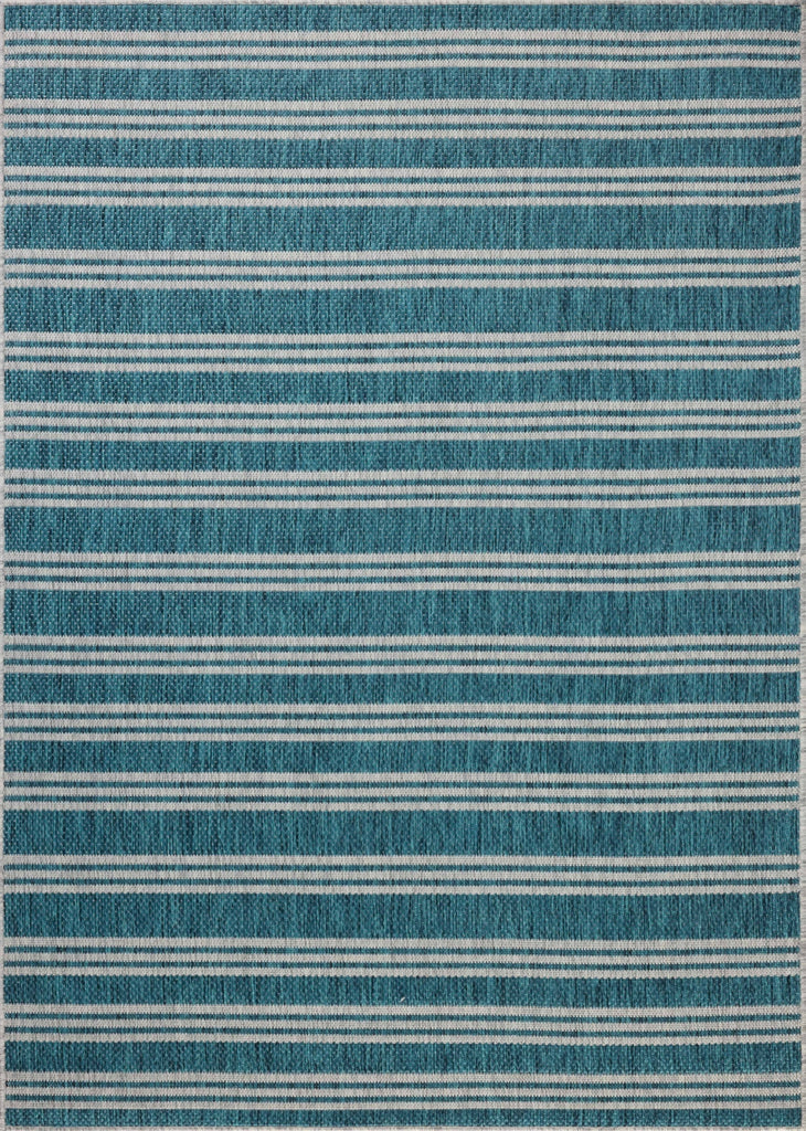 Loloi Easton ESN-04 Teal / Fog Area Rug main image