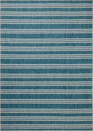Loloi Easton ESN-04 Teal / Fog Area Rug main image