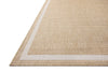 Loloi Easton ESN-05 Wheat / Ivory Area Rug Corner Image